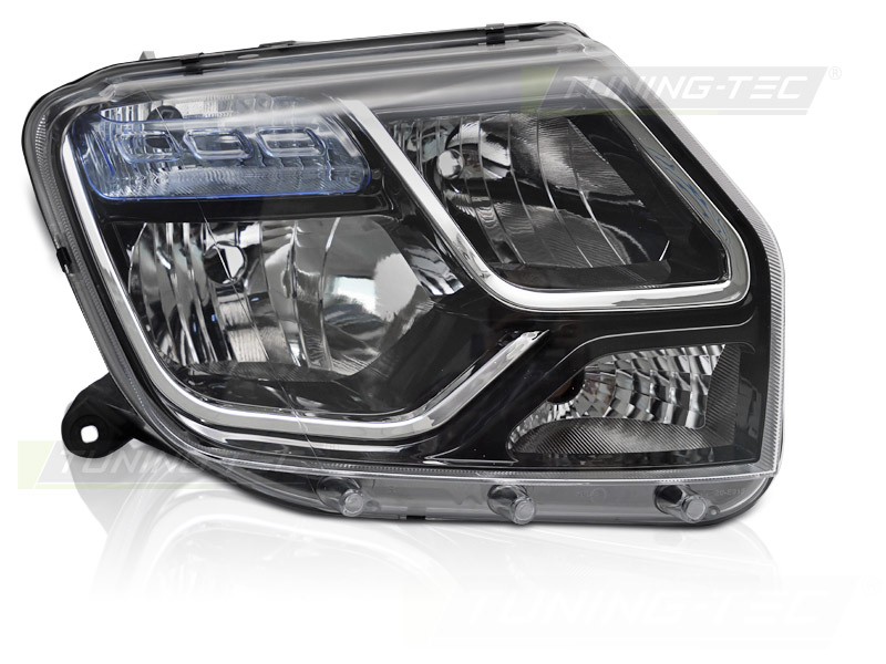 Predné svetlo Dacia Duster 13-17 Black pravé