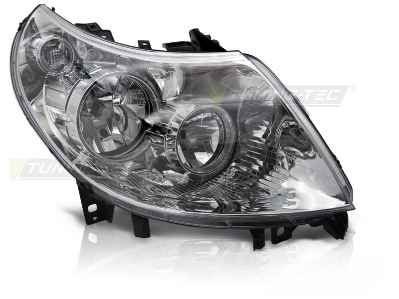 Predné svetlo Fiat Ducato / Citroen Jumper / Peugeot Boxer 10-14 Chrome pravé