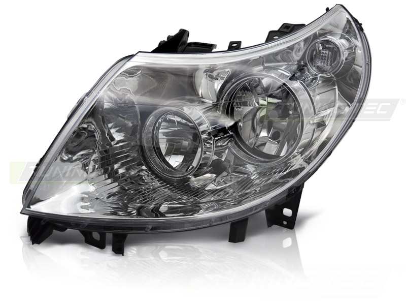 Predné svetlo Citroën Jumper / Peugeot Boxer / Fiat Ducato 06-10 Chrome ľavé