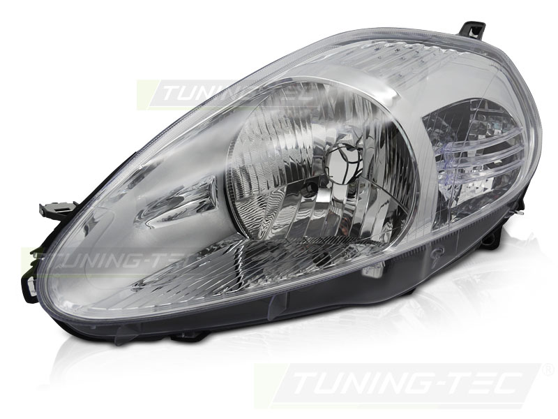 Predné svetlo Fiat Grande Punto 05-08 Chrome ľavé