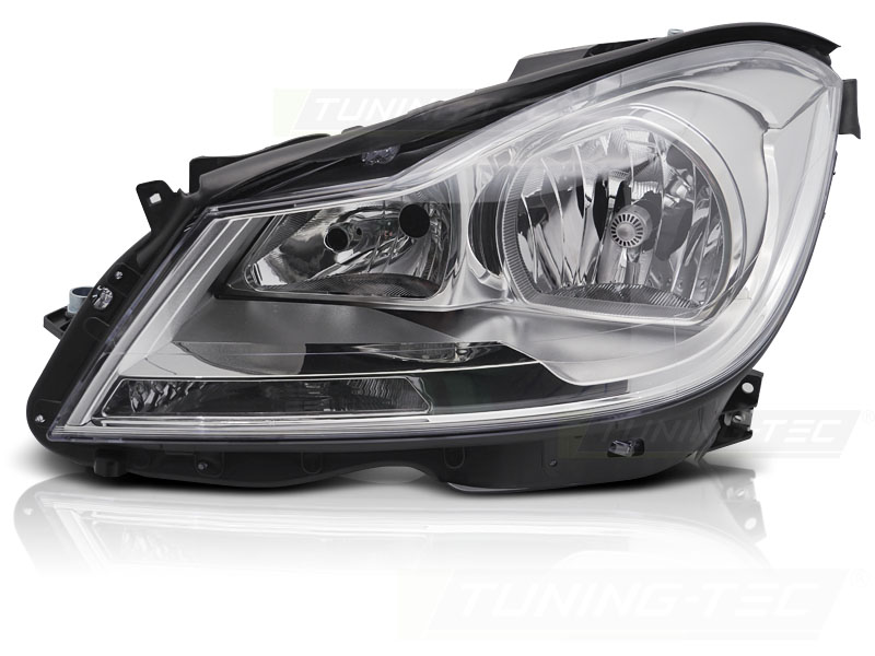 Predné svetlo Mercedes W204 11-14 Chrome ľavé TYC
