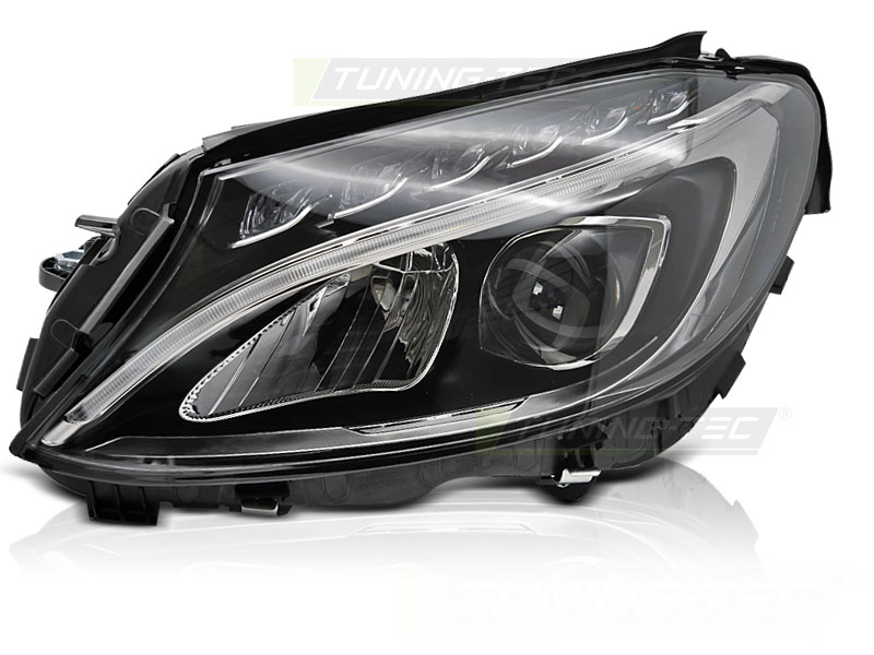 Predné LED svetlo Mercedes C-Class W205 14-18 Black ľavé