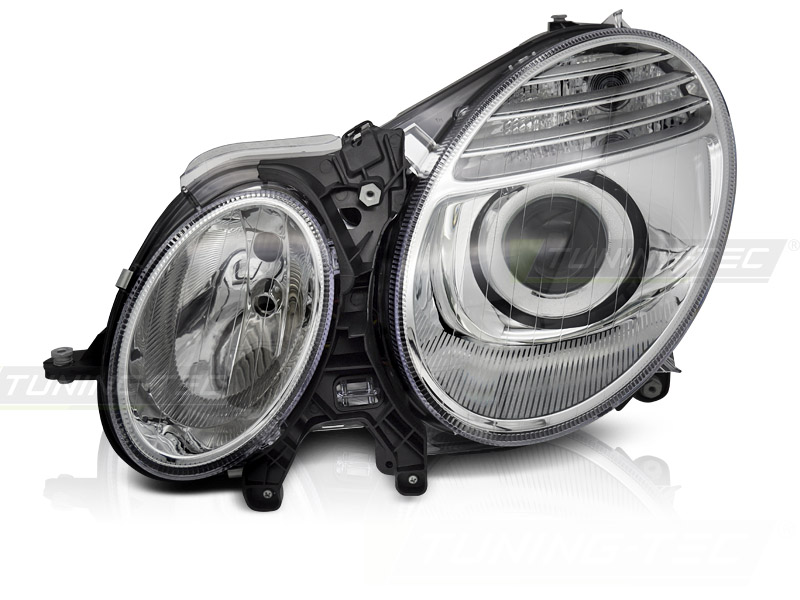 Predné svetlo Mercedes E-Class W211 06-09 Chrome ľavé TYC