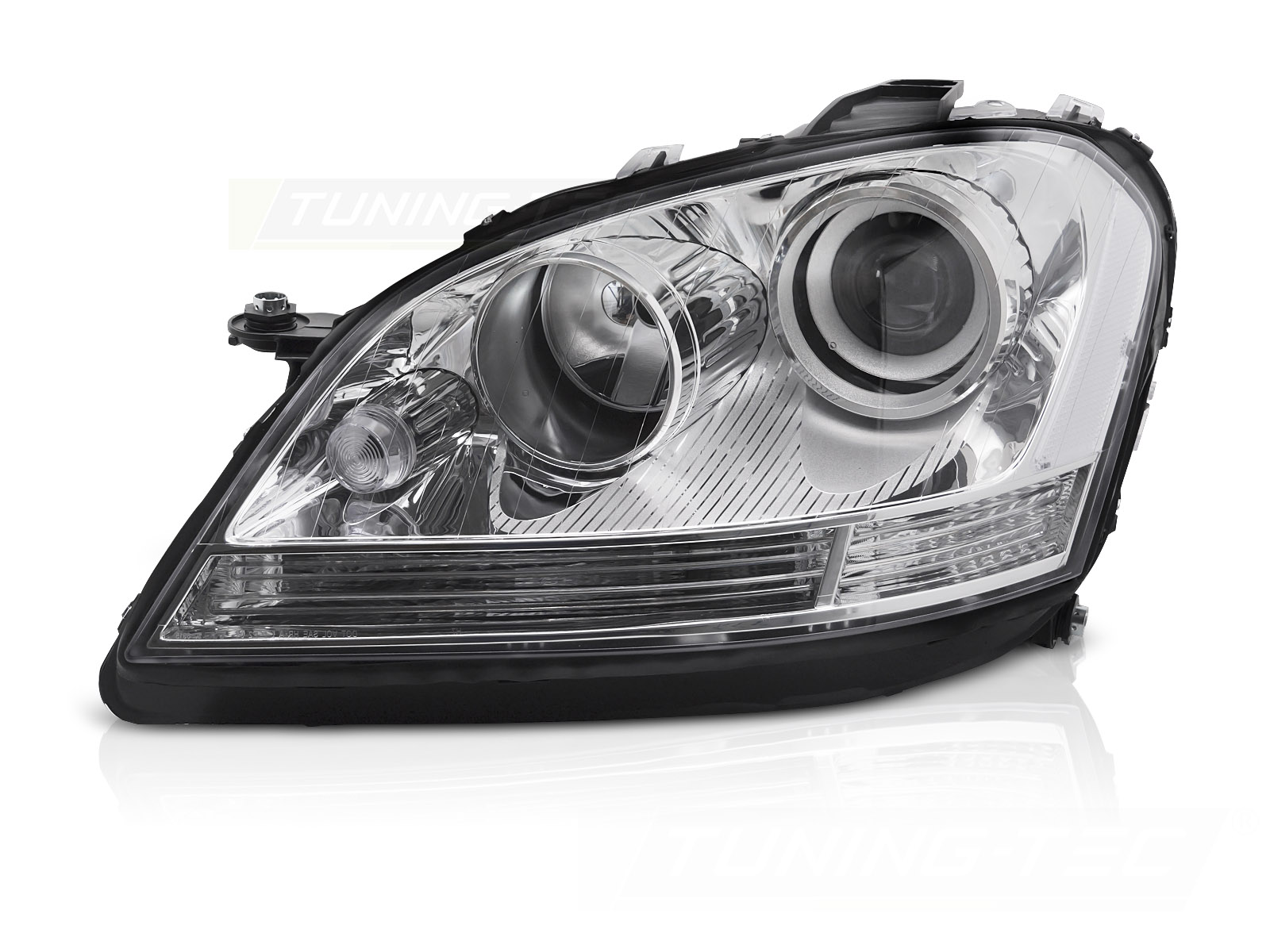 Predné svetlo Mercedes M-Class W164 05-08 Chrome ľavé