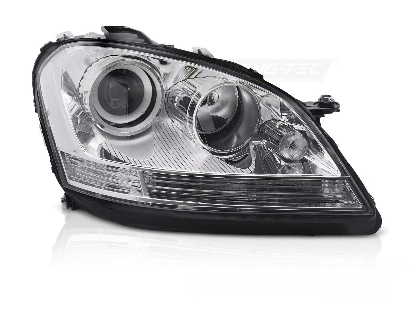 Predné svetlo Mercedes M-Class W164 05-08 Chrome pravé