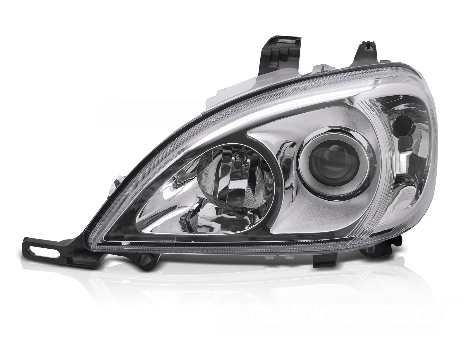 Predné svetlo Mercedes M-Class W163 01-05 Chrome ľavé