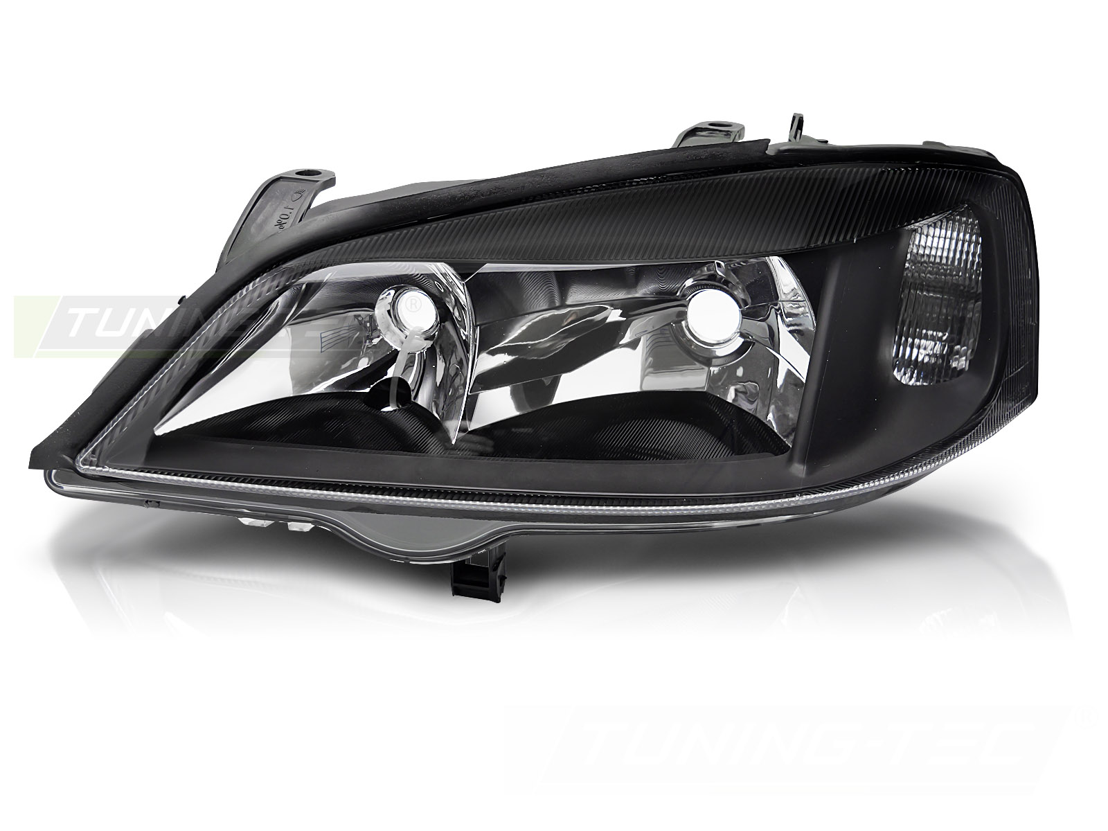 Predné svetlo Opel Astra G 97-04 Black ľavé