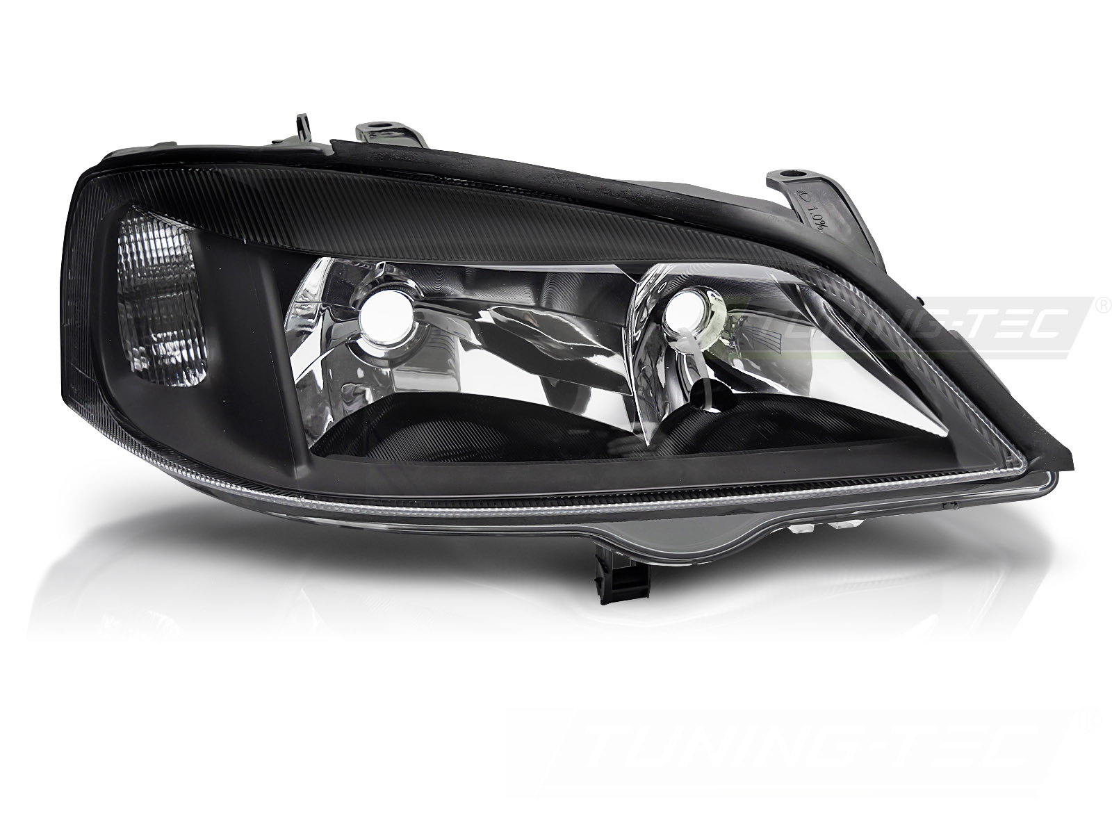 Predné svetlo Opel Astra G 97-04 Black pravé
