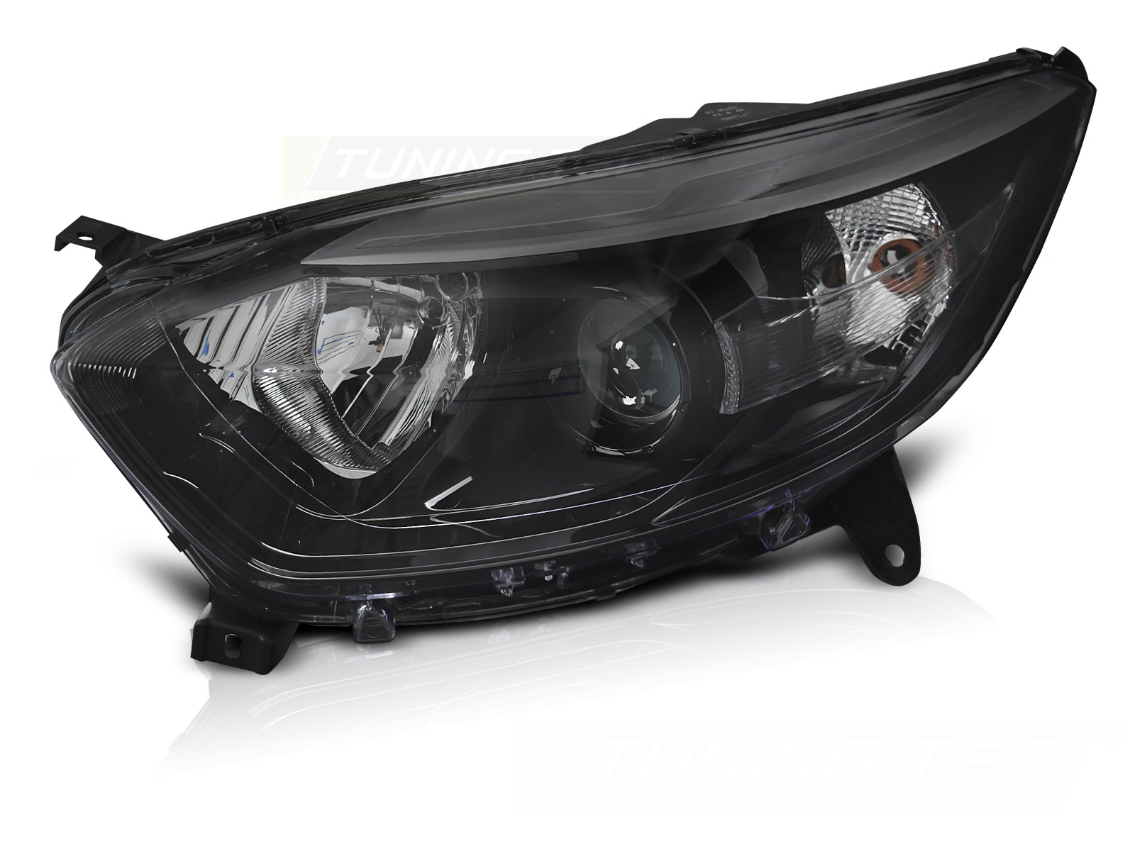 Predné svetlo Renault Captur I 13-17 Black ľavé