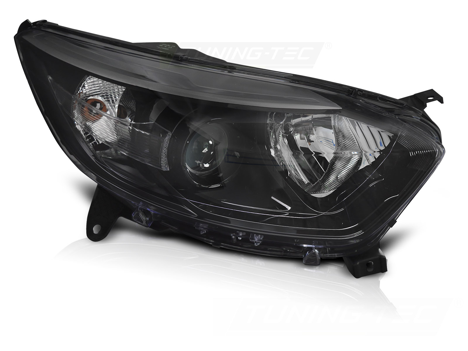 Predné svetlo Renault Captur I 13-17 Black pravé TYC