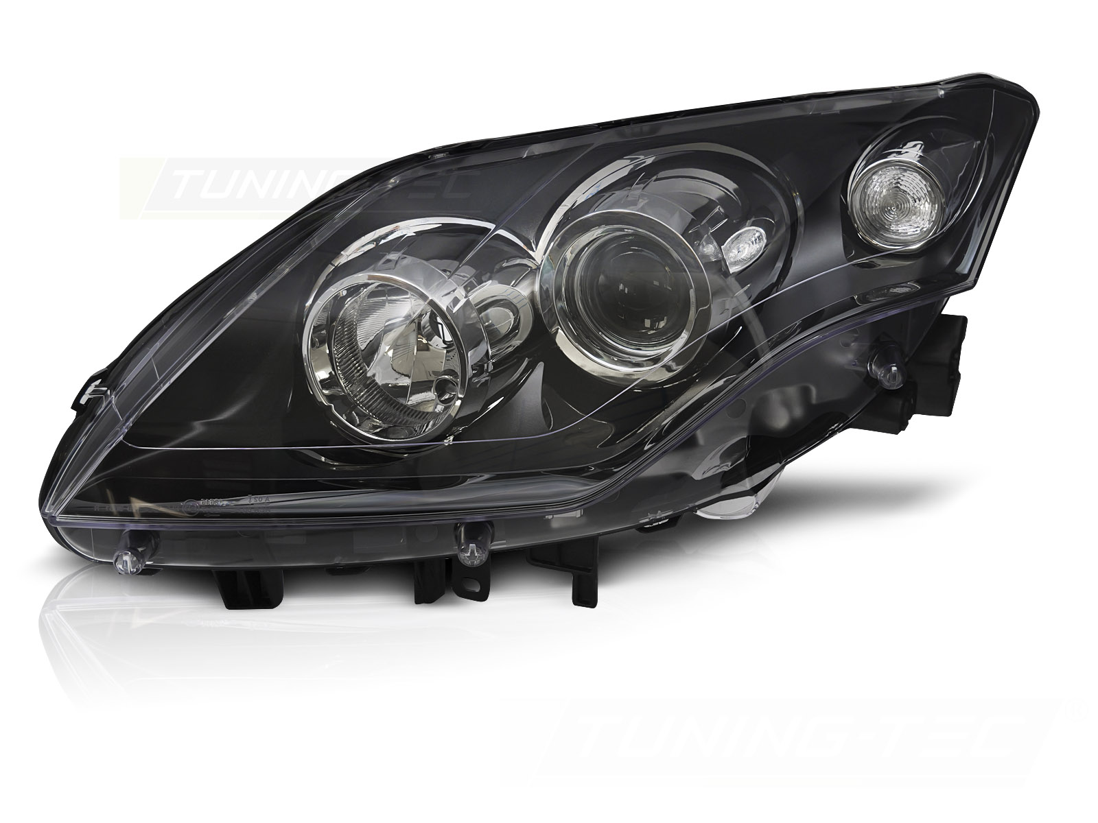 Predné svetlo Renault Laguna III 07-11 Black ľavé