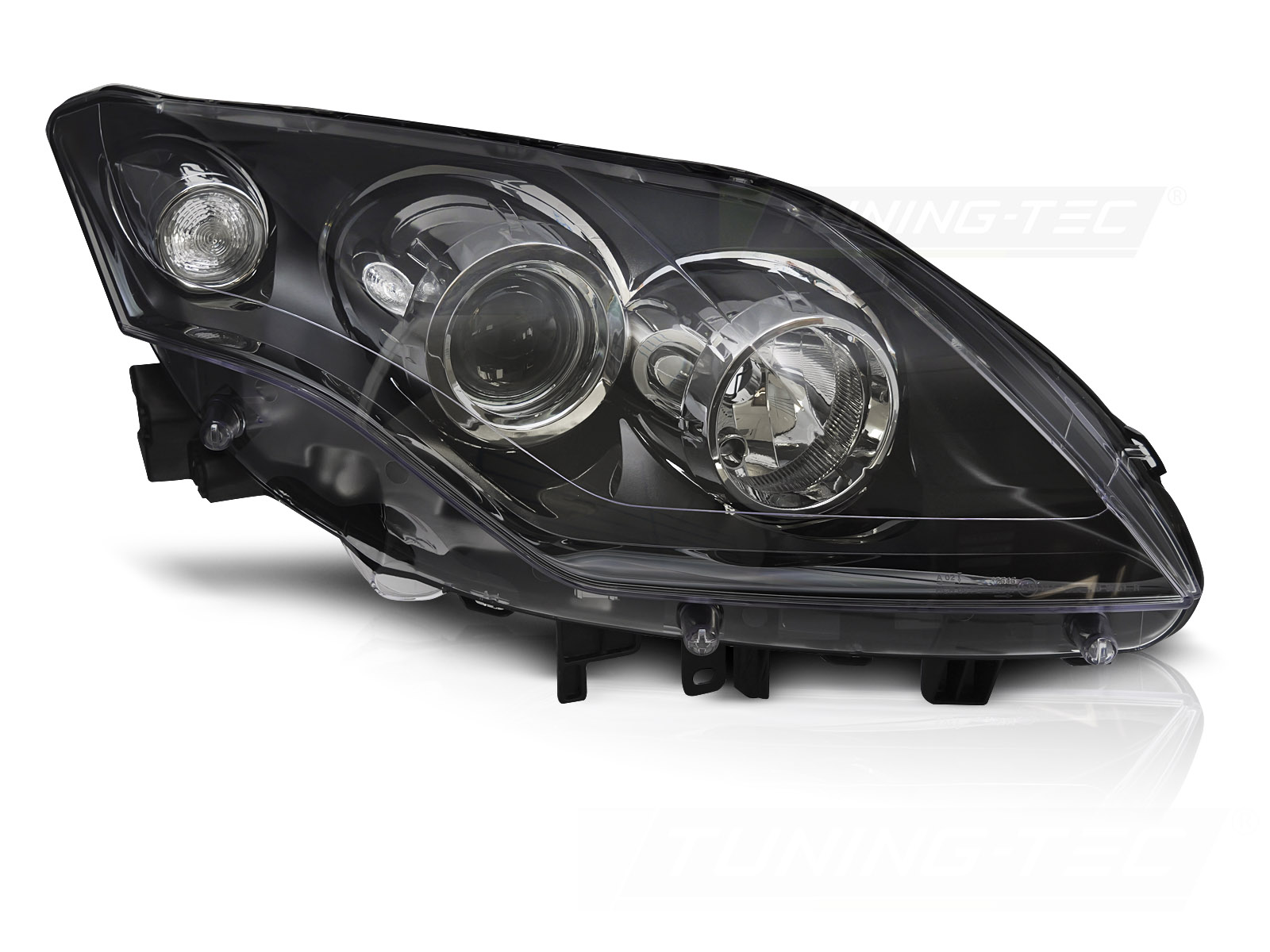 Predné svetlo Renault Laguna III 07-11 Black pravé