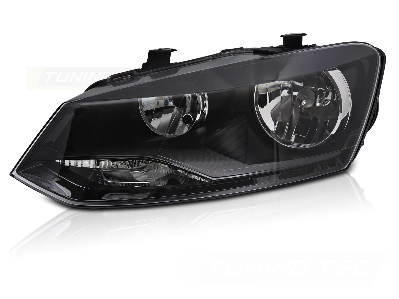 Predné svetlo VW Polo 6R 09-14 Black H7 ľavé