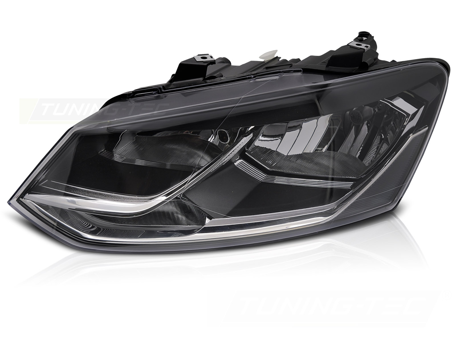 Predné svetlo ľavé VW Polo 6R 14-17 Black TYC