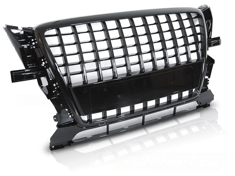 Predná maska Audi Q5 08-12 Sport Glossy Black - 84