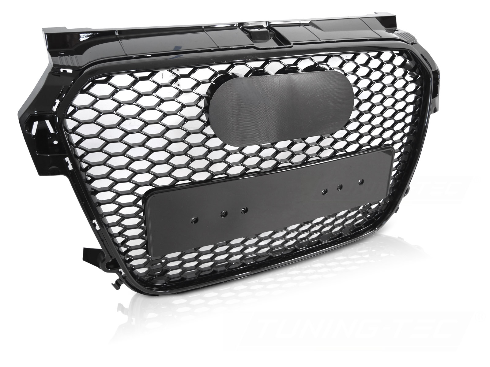 Predná maska Audi A1 8X 10-14 Sport Glossy Black PDC