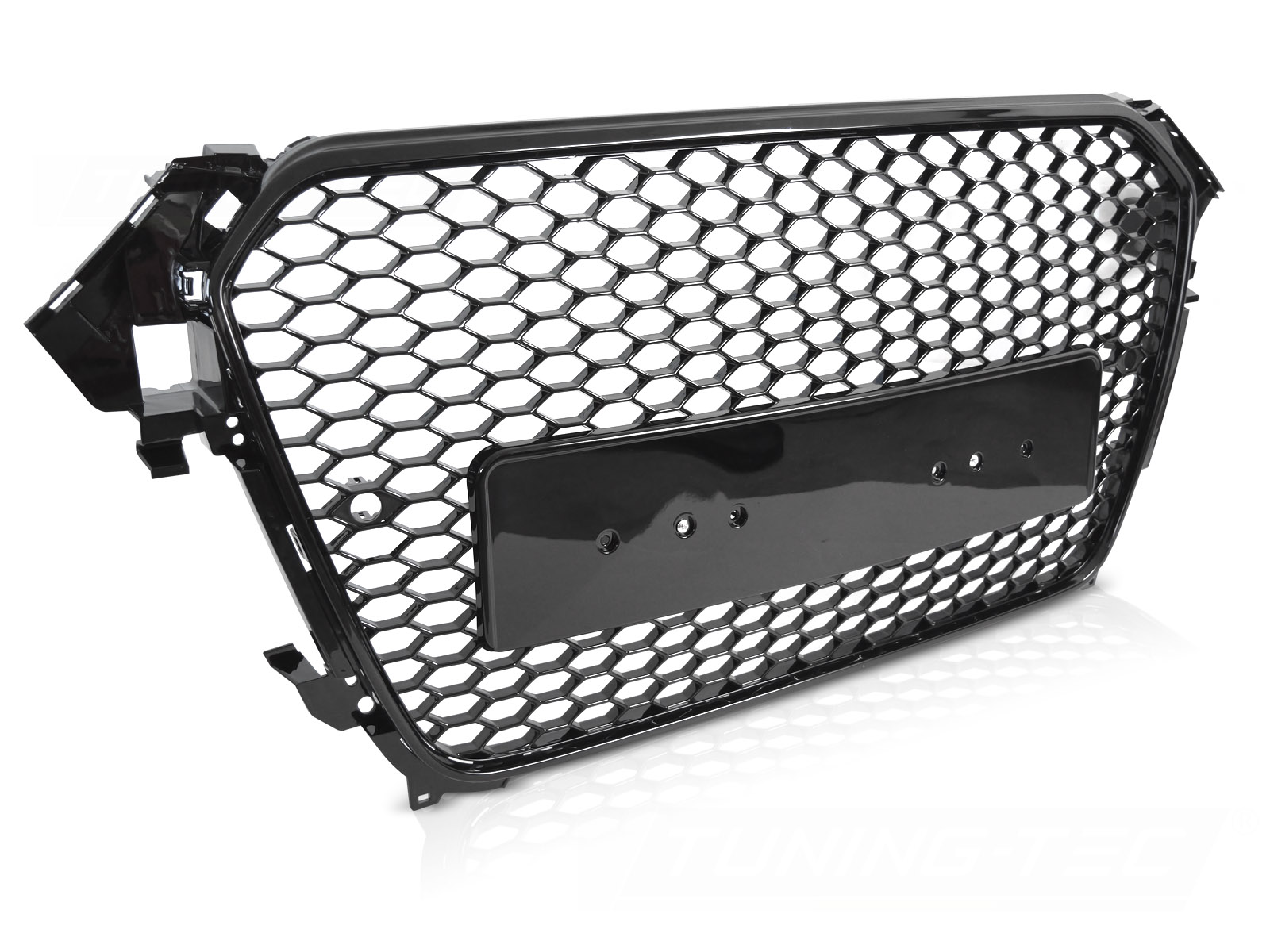 Predná maska Audi A4 B8 12-15 Sport Glossy Black PDC - 99