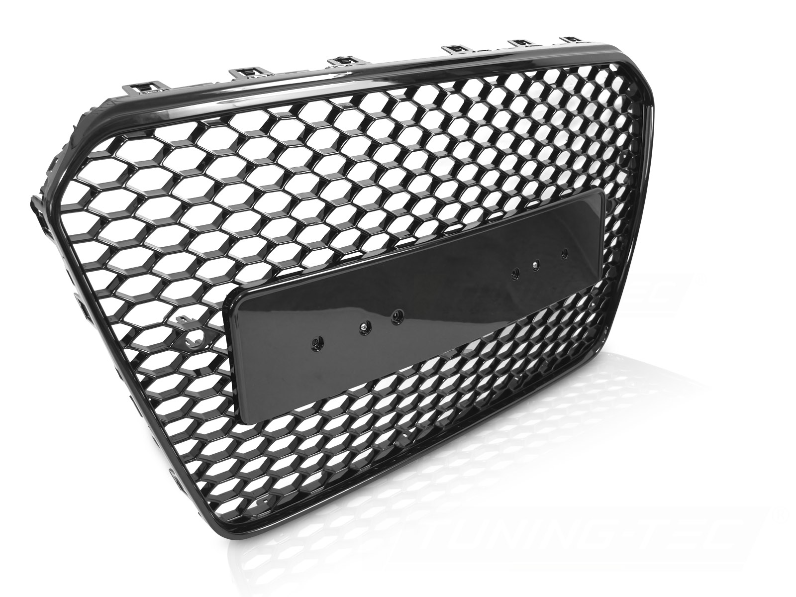 Predná maska Audi A5 8T 8F 11-16 Sport Glossy Black PDC - A7