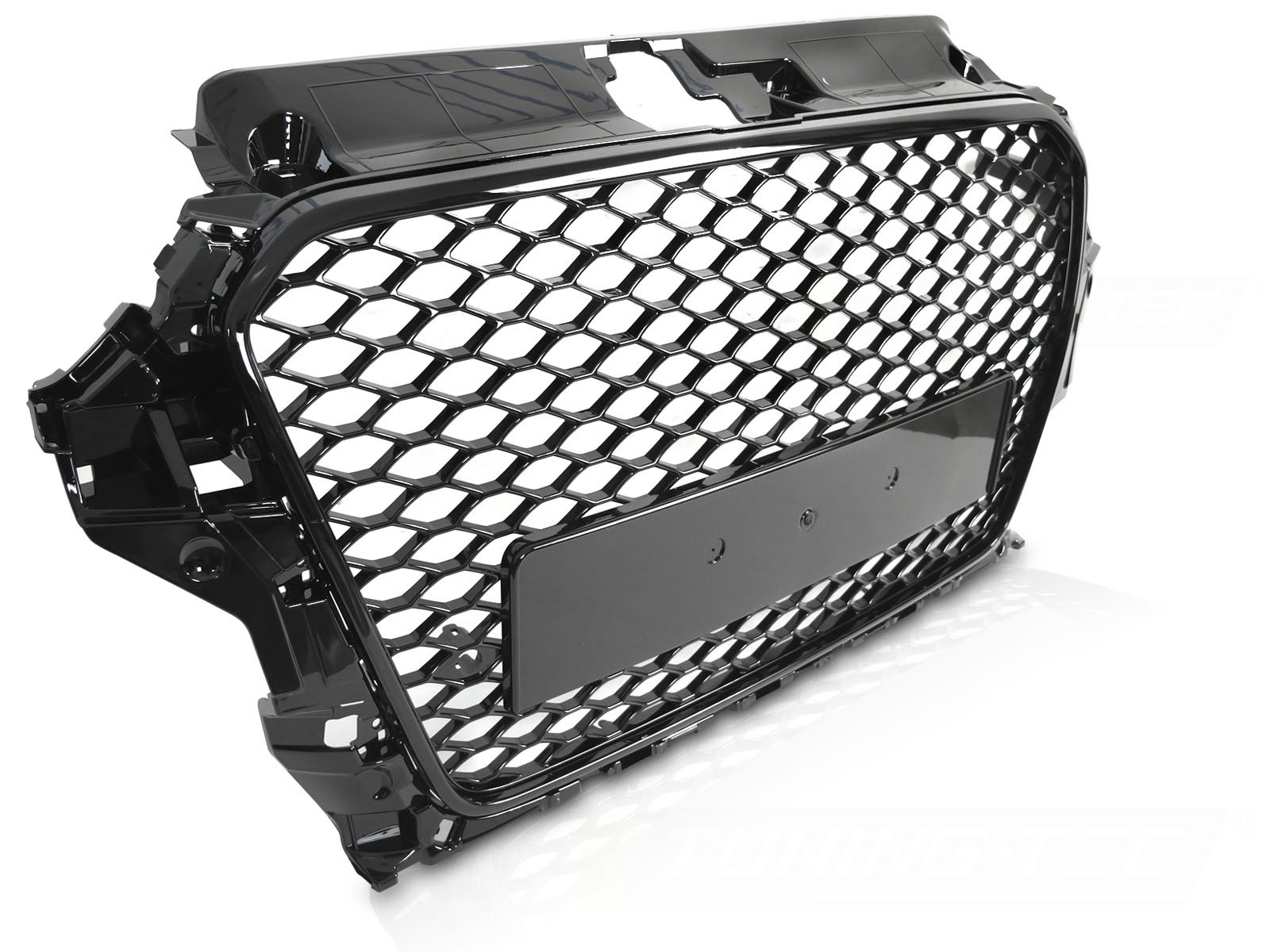 Predná maska Audi A3 8V 12-16 Sport Style Glossy Black PDC