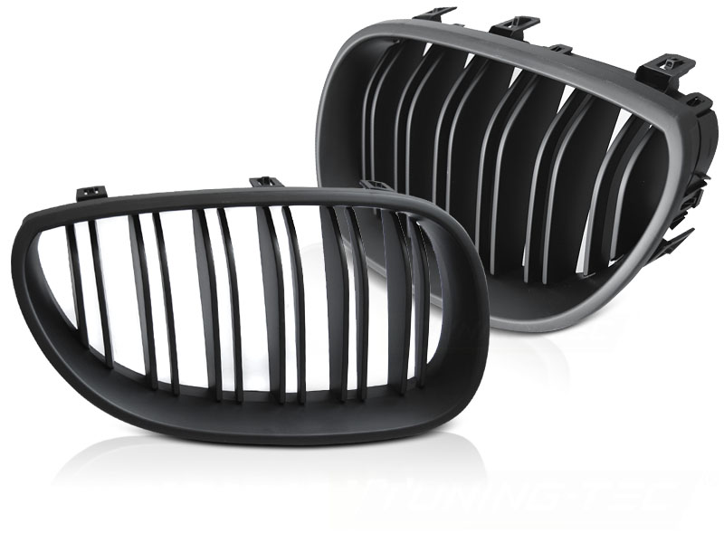 Predná maska BMW E60 / E61 03-10 Sport Double Bar Matt Black