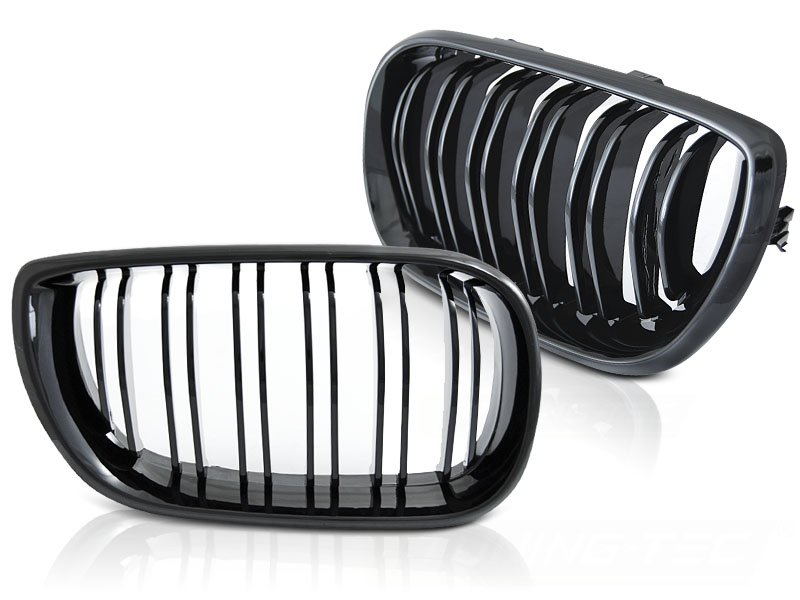 Predná maska BMW E46 01-05 Sport Glossy Black Double Bar