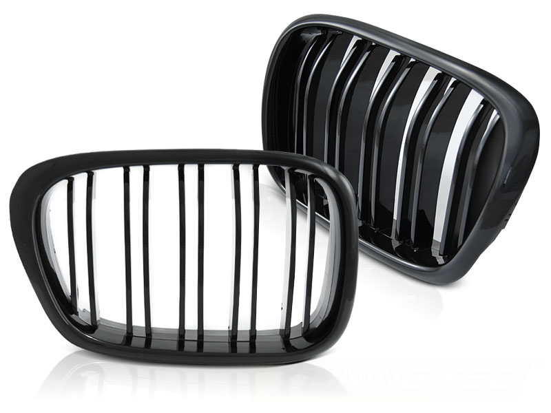 Predná maska BMW E39 95-03 Sport Glossy Black Double Bar