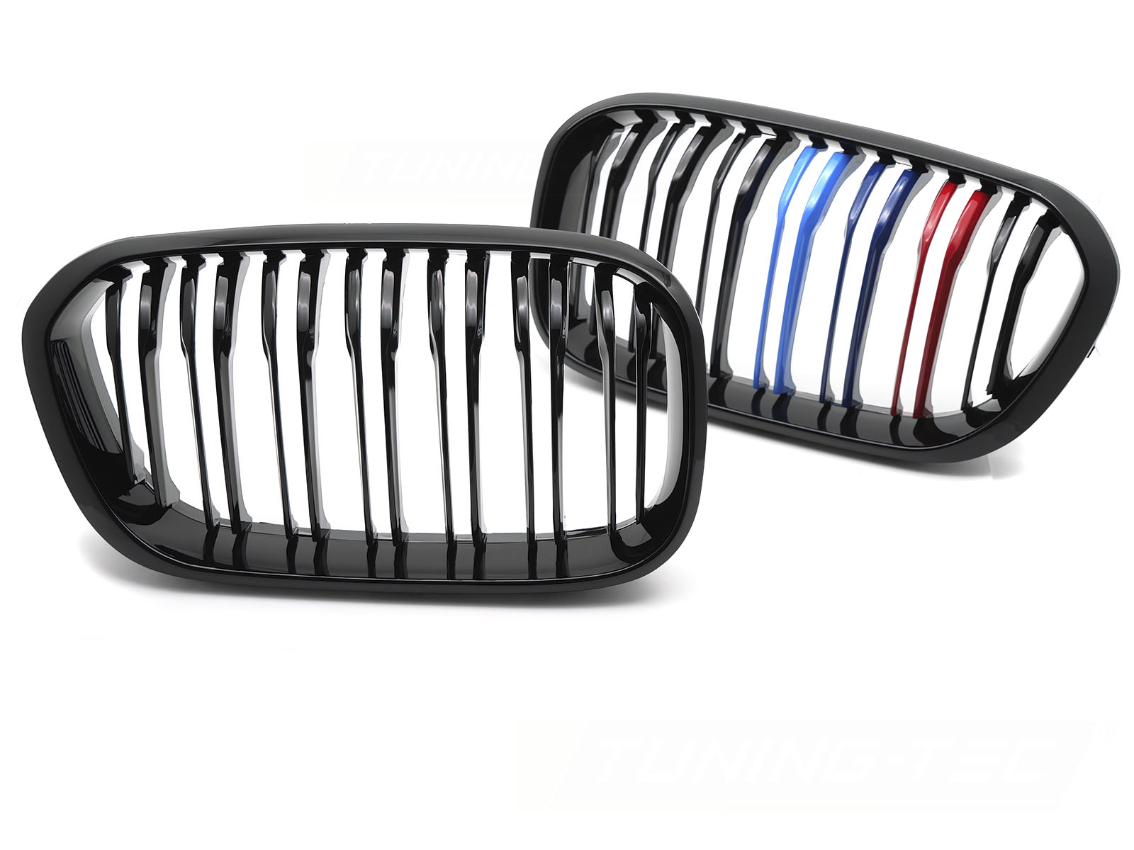 Predná maska BMW F20 / F21 LCI 15-18 Sport Glossy Black Tri-Colour Double Bar