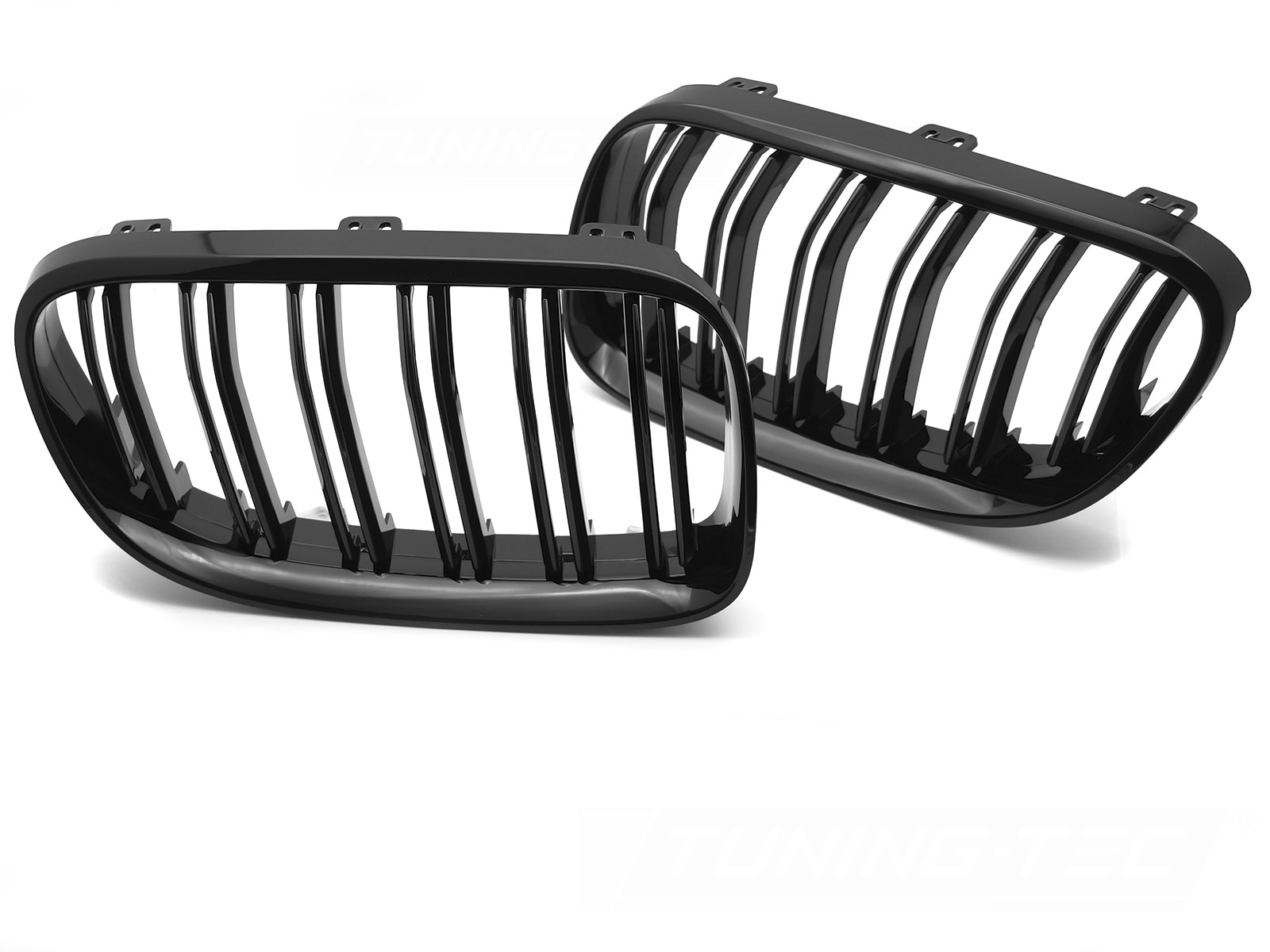 Predná maska BMW E92 / E93 LCI 10-13 Sport Glossy Black Double Bar