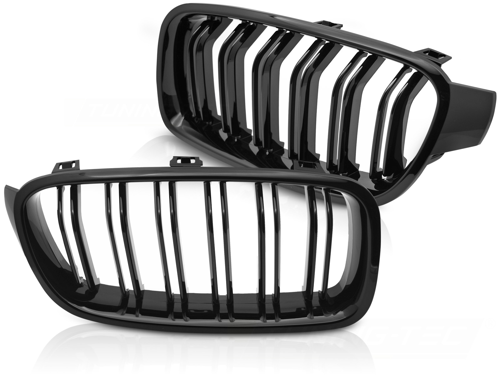 Predná maska BMW F30 / F31 11-18 Sport Double Bar Glossy Black