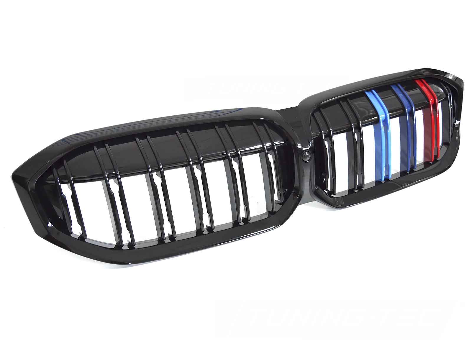 Predná maska BMW G20 / G21 LCI 22-26 Sport Glossy Black Tri-Colour Double Bar