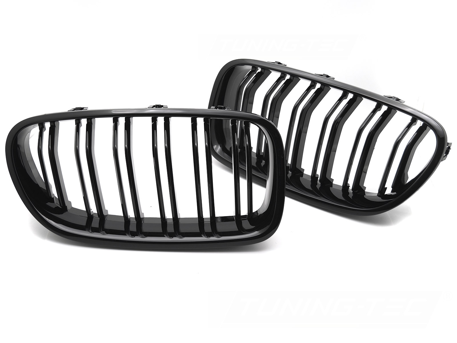 Predné masky BMW F10 / F11 10-16 Sport Double Bar Glossy Black