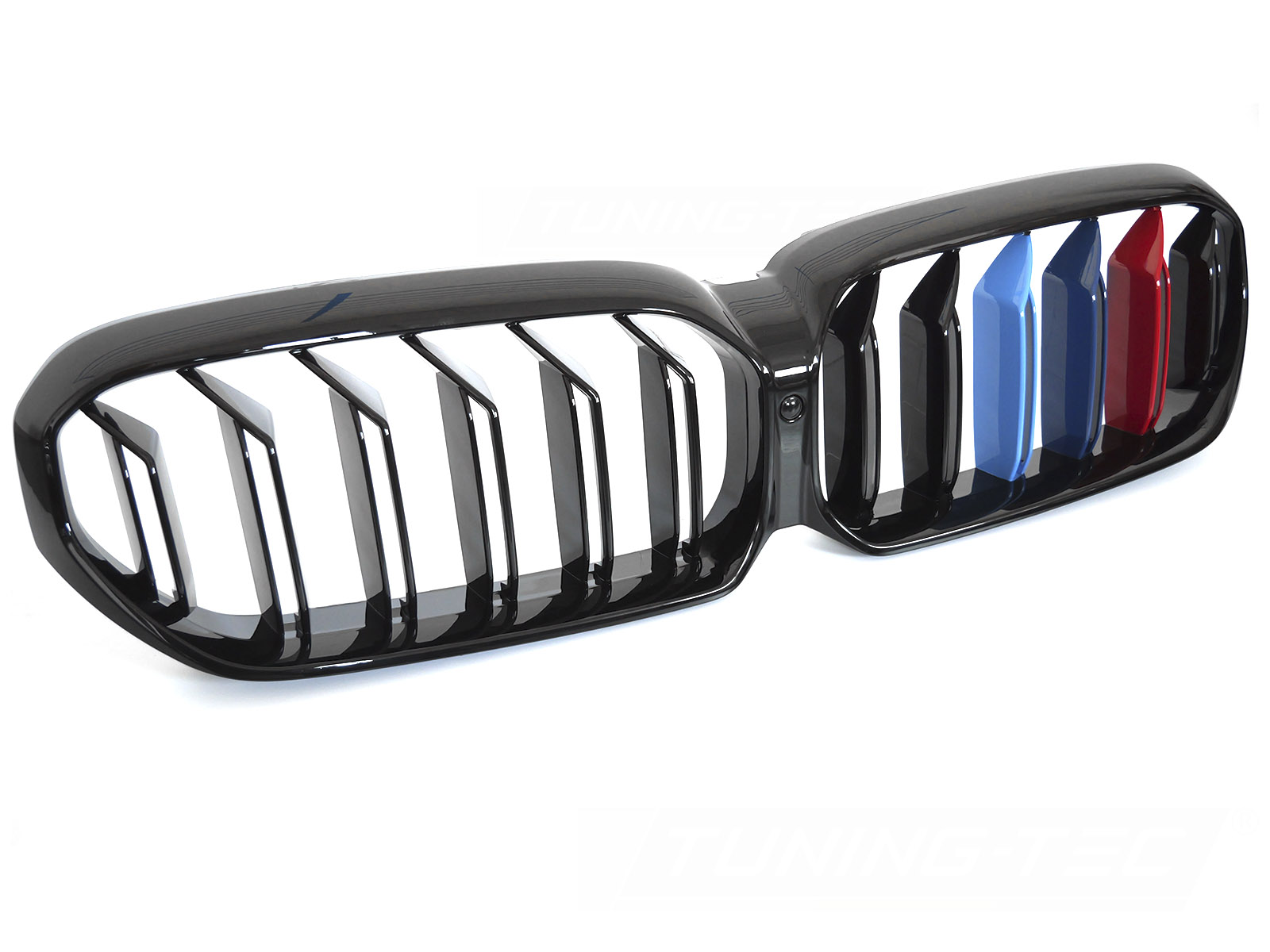 Predná maska BMW G30 / G31 LCI 20-23 Sport Glossy Black Tri-Colour Double Bar