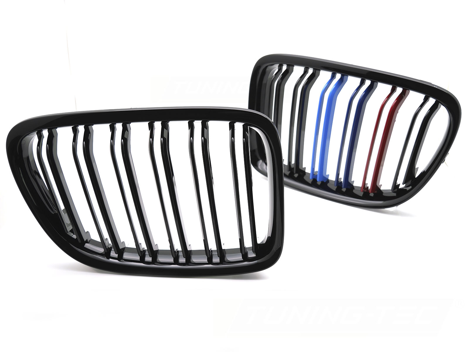 Predná maska BMW X1 E84 09-14 Sport Glossy Black Tri-Colour Double Bar