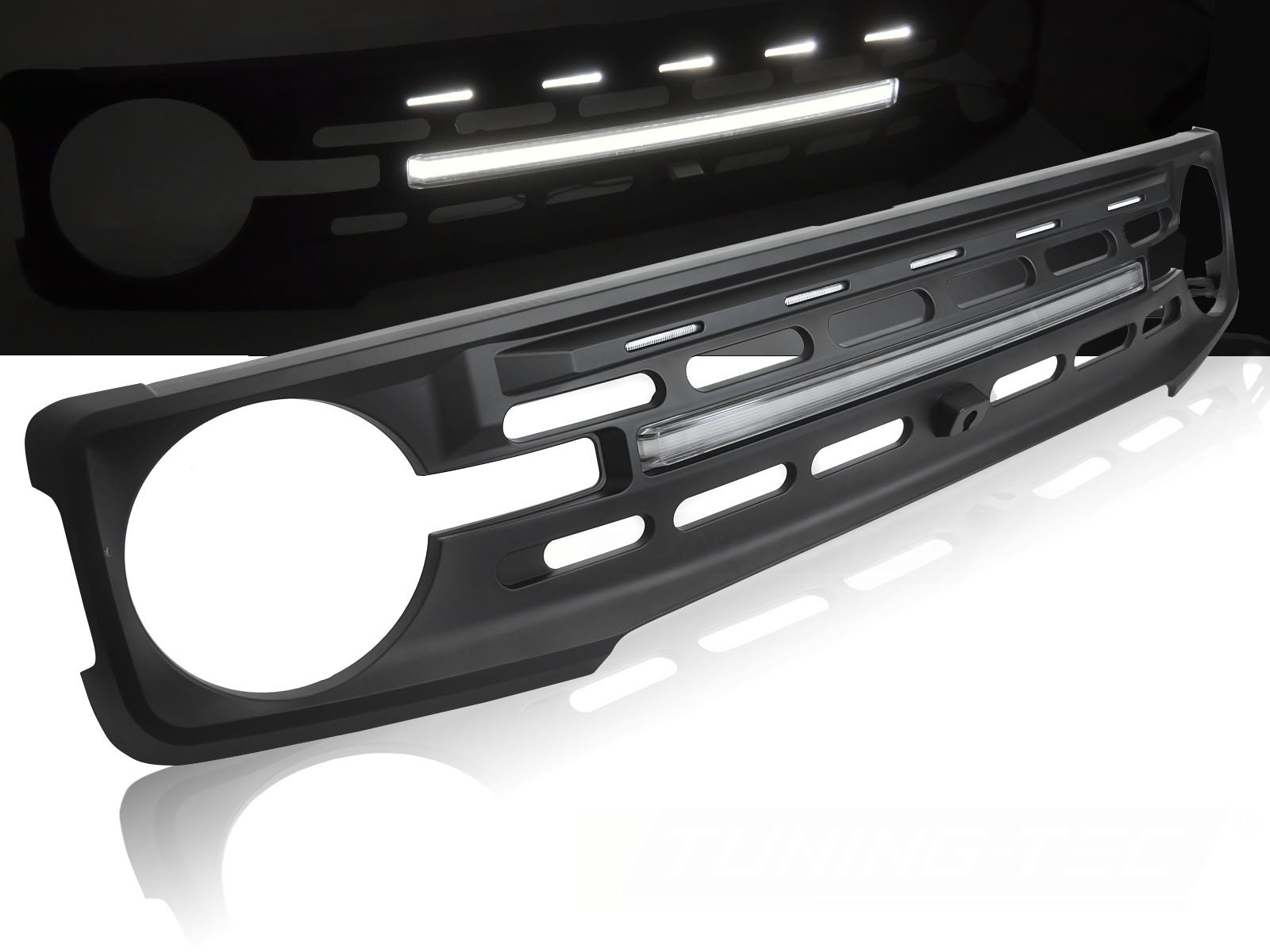 Predná maska Ford Bronco 21- Black s LED