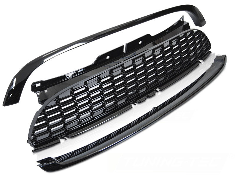 Predná maska Mini Cooper R56/R57/R55 06-09 JCW Style Glossy Black