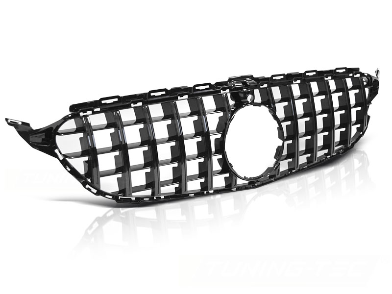 Predná maska Mercedes W205 14-18 Sport GT-R Look Glossy Black
