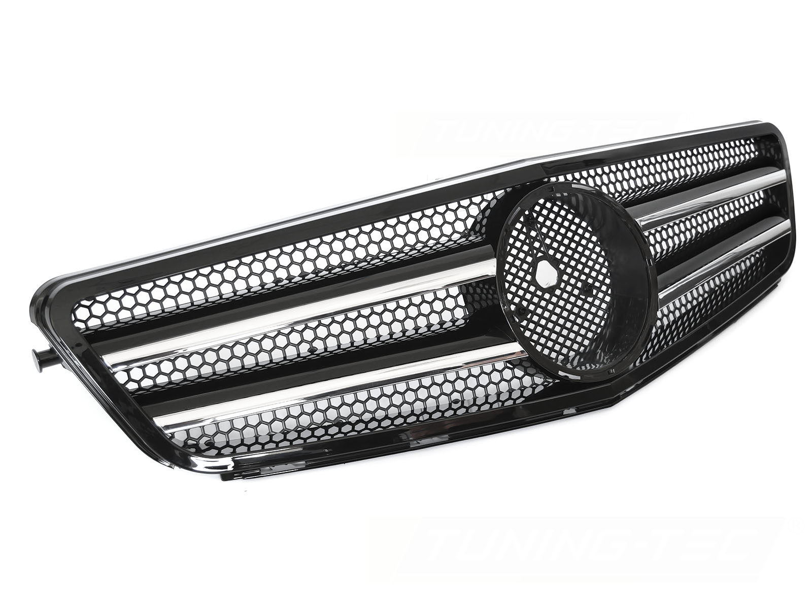 Predná maska Mercedes C-Klasa W204 / S204 07-14 Sport CL Style Black Chrome
