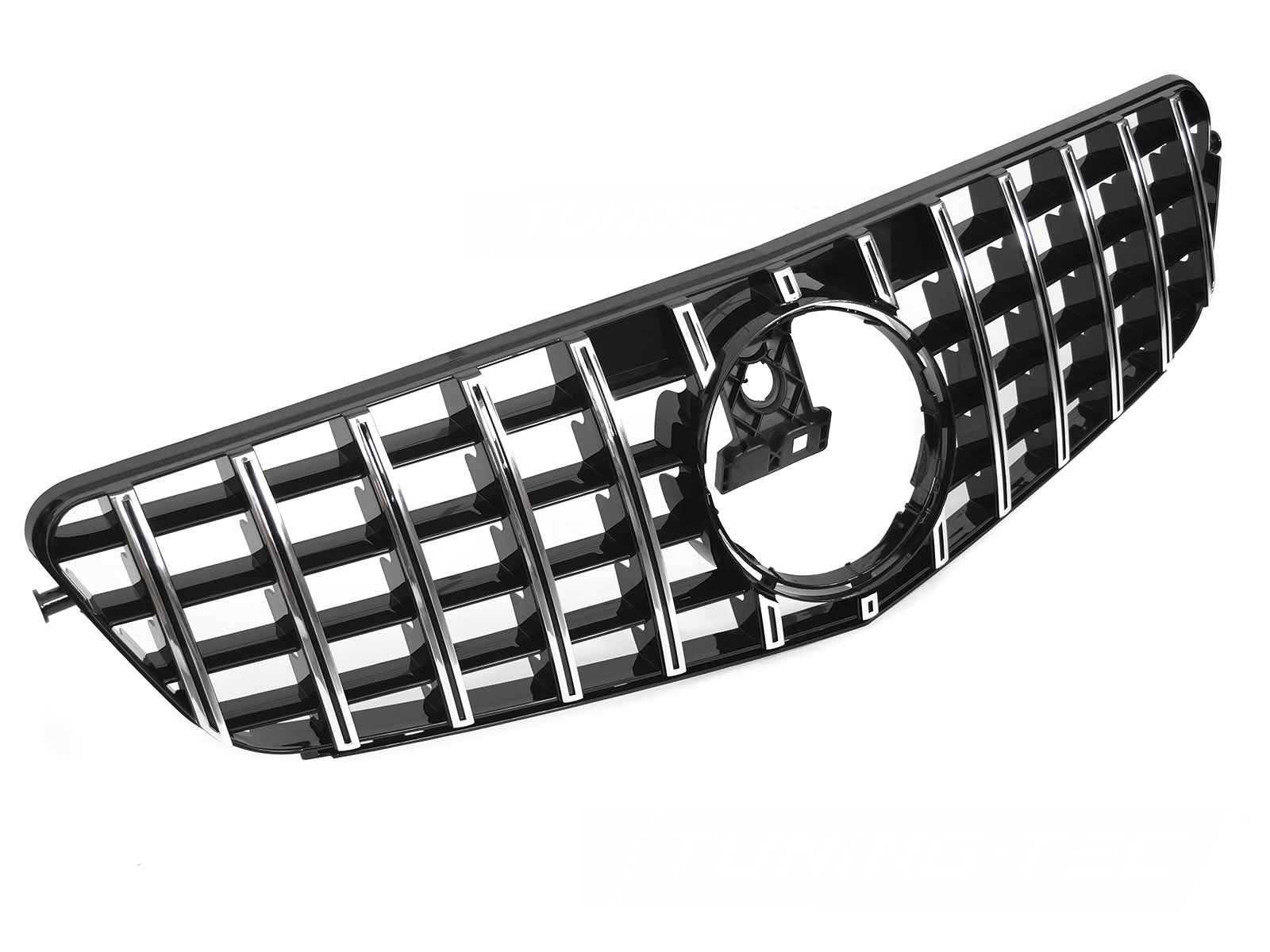 Predná maska Mercedes C-Klasa W204 / S204 07-14 Sport Black Chrome GT Style
