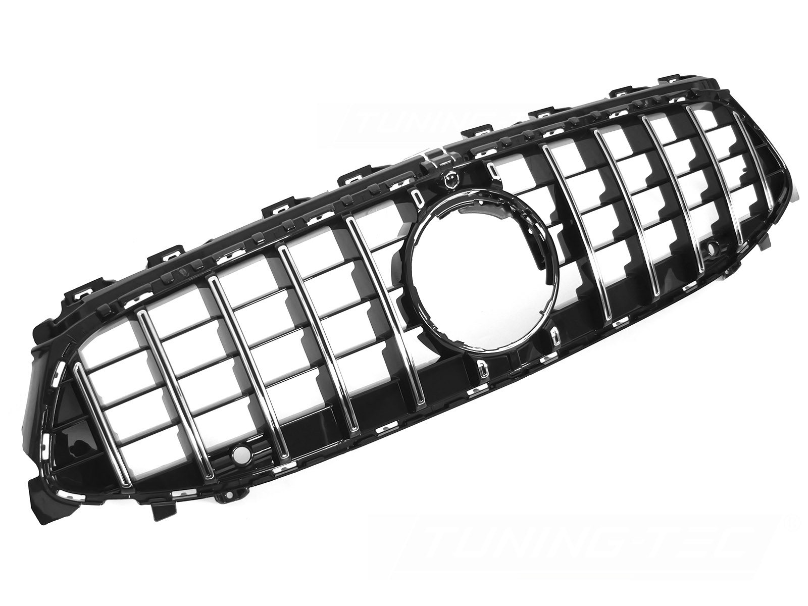 Predná maska Mercedes CLA W118 23-25 GT Style Black-Chrome