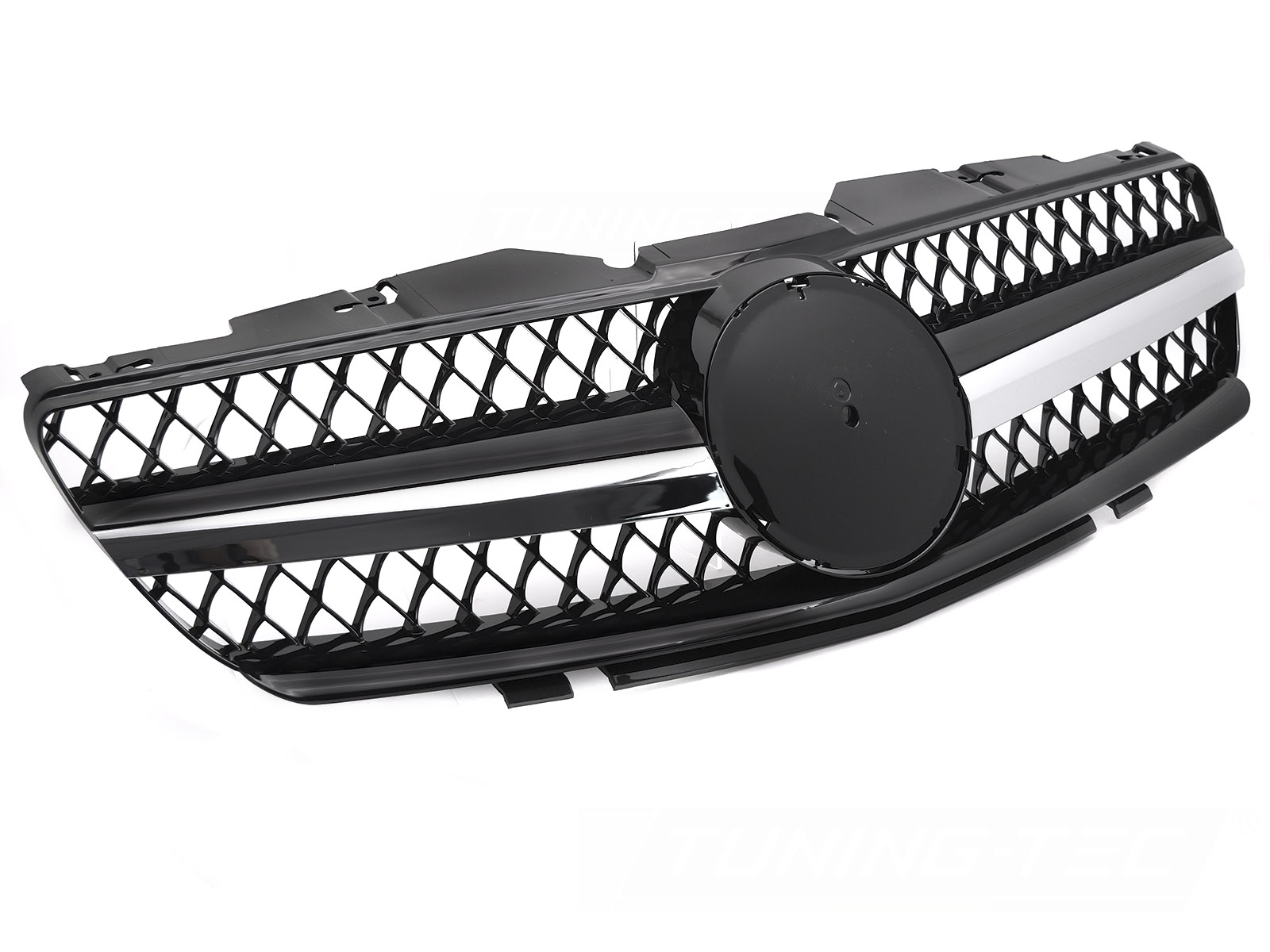 Predná maska Mercedes SL R230 01-06 Sport Black Chrome