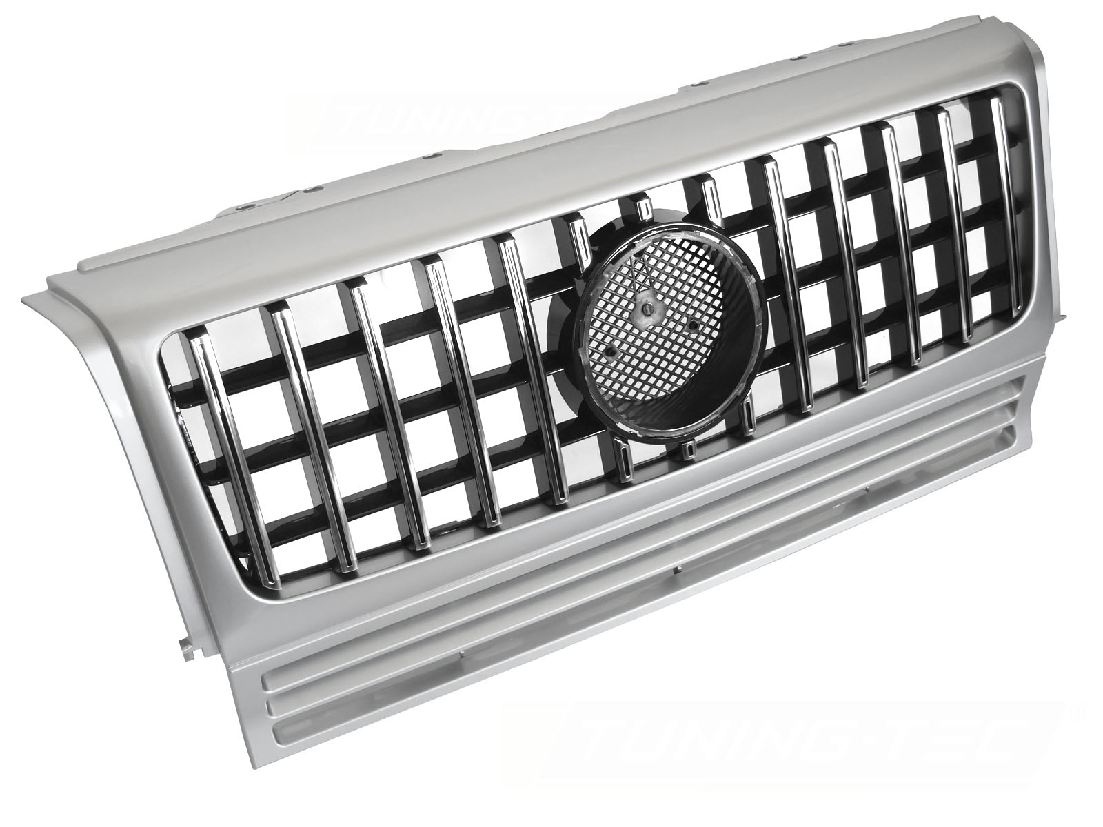 Predná maska Mercedes G-Class W463 90-12 Sport W464 Look Silver-Chrome