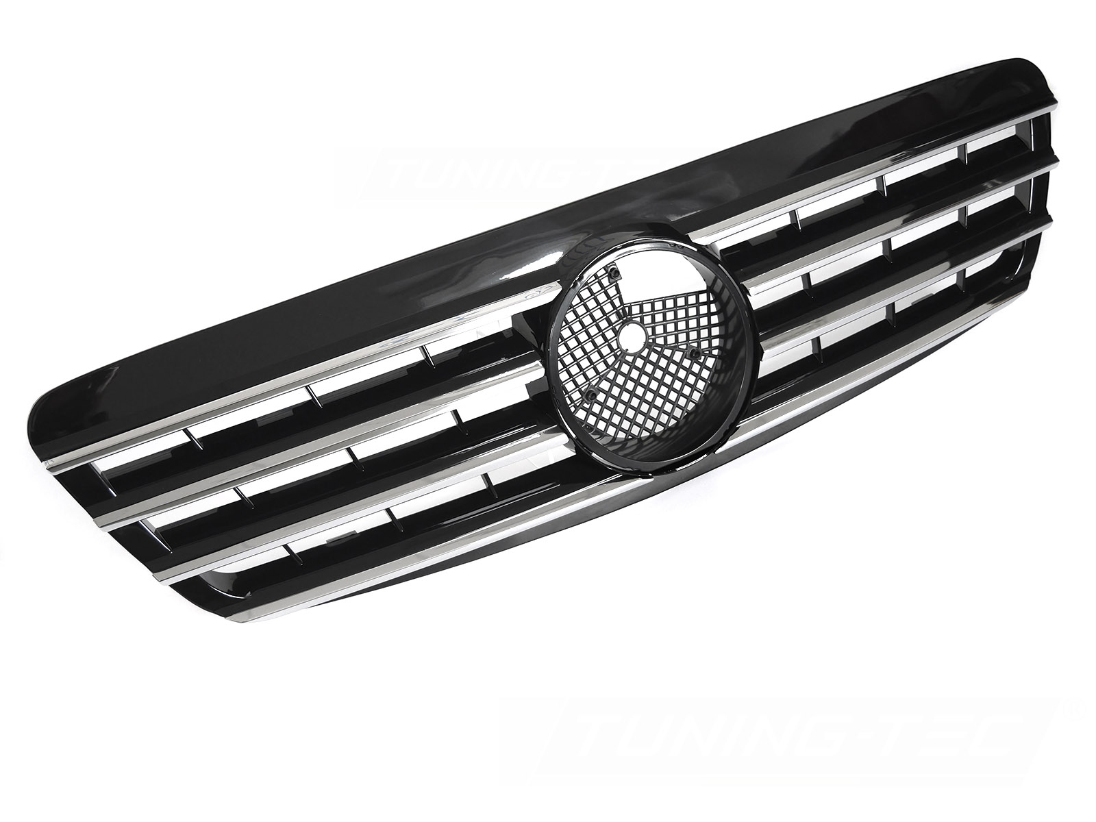 Predná maska Mercedes S-Class W220 98-02 CL Style Chrome Black