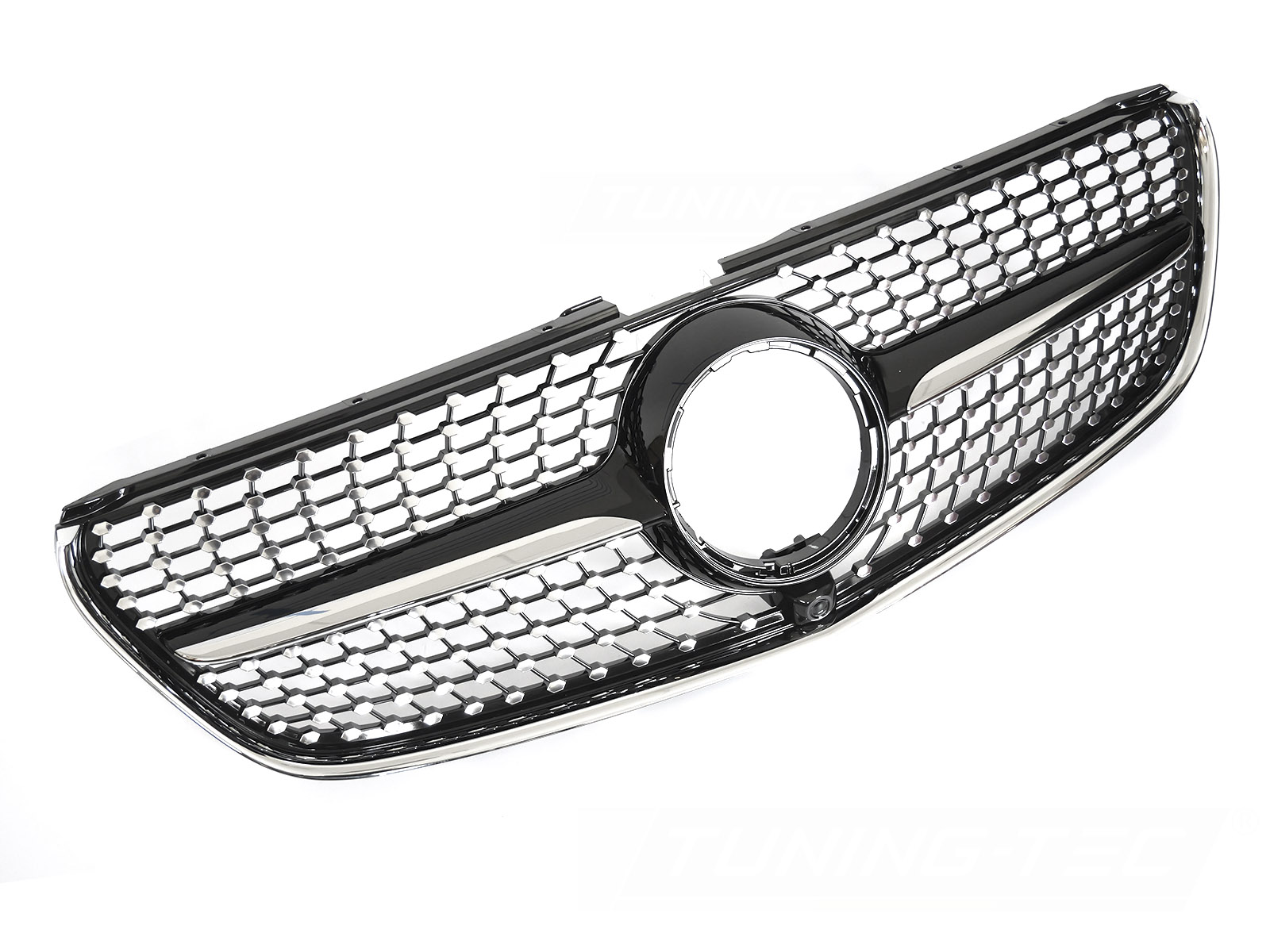 Predná maska Mercedes V-Class W447 14-19 Diamond Black Chrome