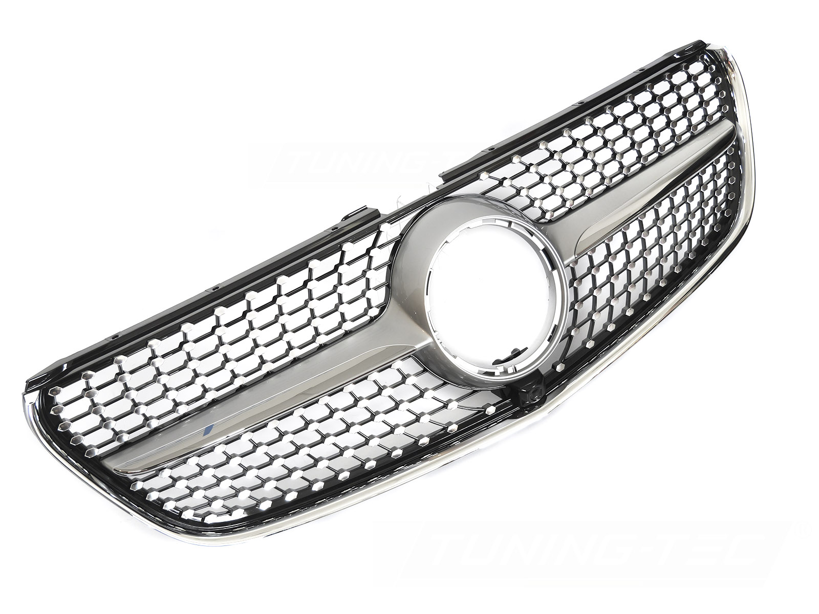 Predná maska Mercedes V-Class W447 14-19 Diamond Silver-Black