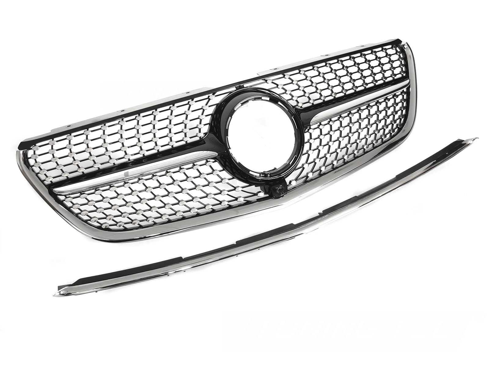 Predná maska Mercedes Vito W447 14-19 Diamond Black Chrome