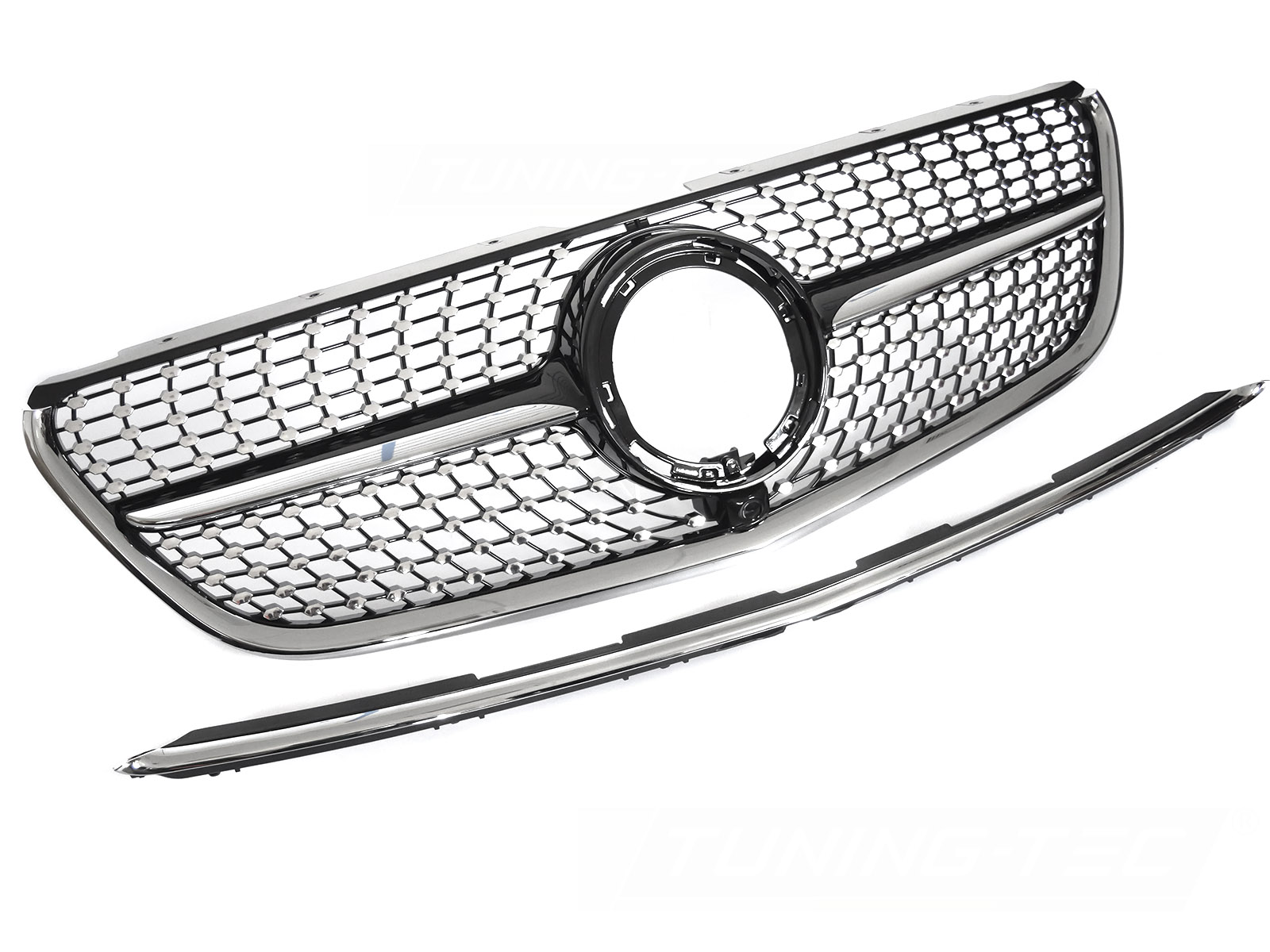 Predná maska Mercedes Vito W447 19-23 Diamond Black Chrome