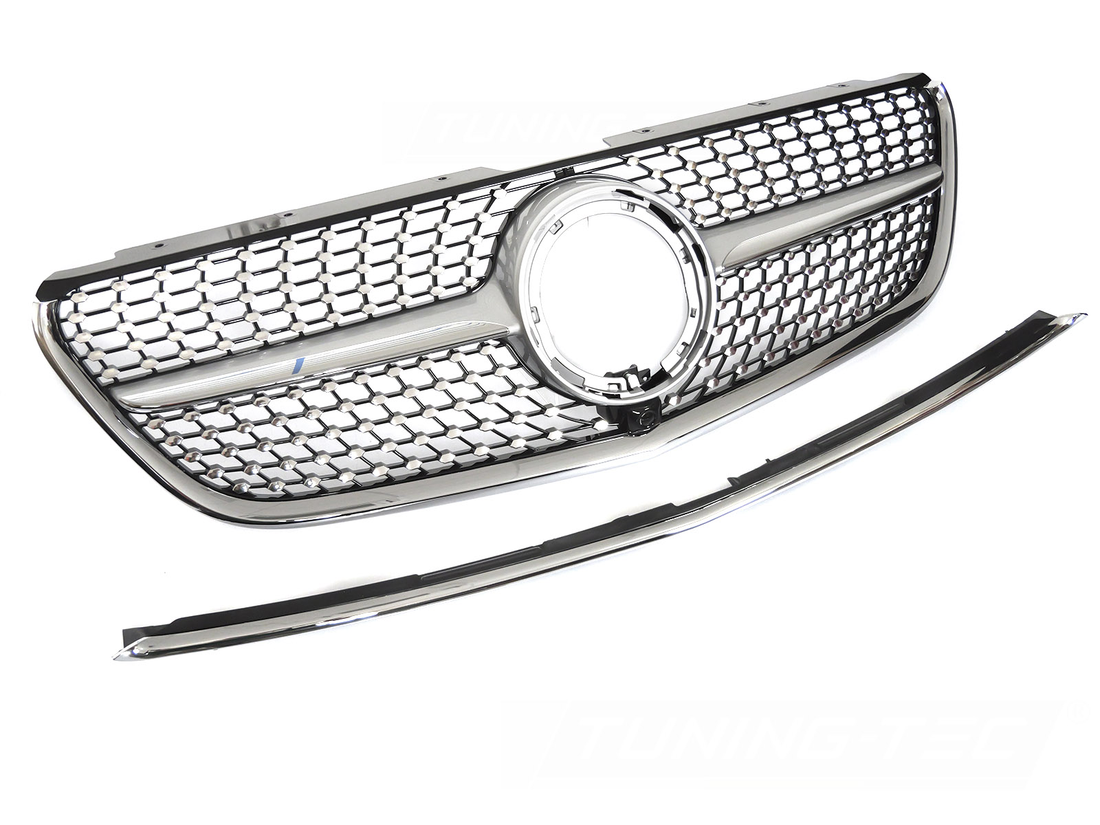 Predná maska Mercedes Vito W447 19-23 Diamond Silver-Black