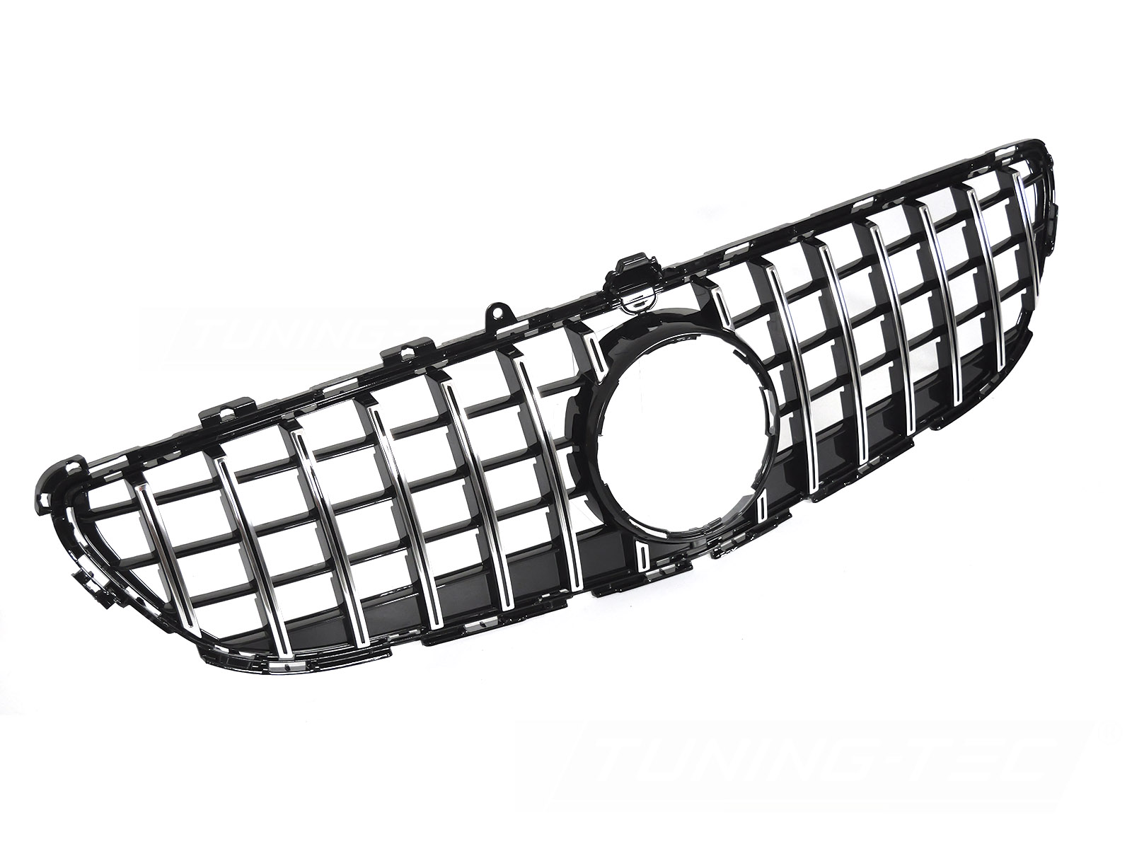 Predná maska Mercedes CLS C218 14-18 GT Style Black Chrome