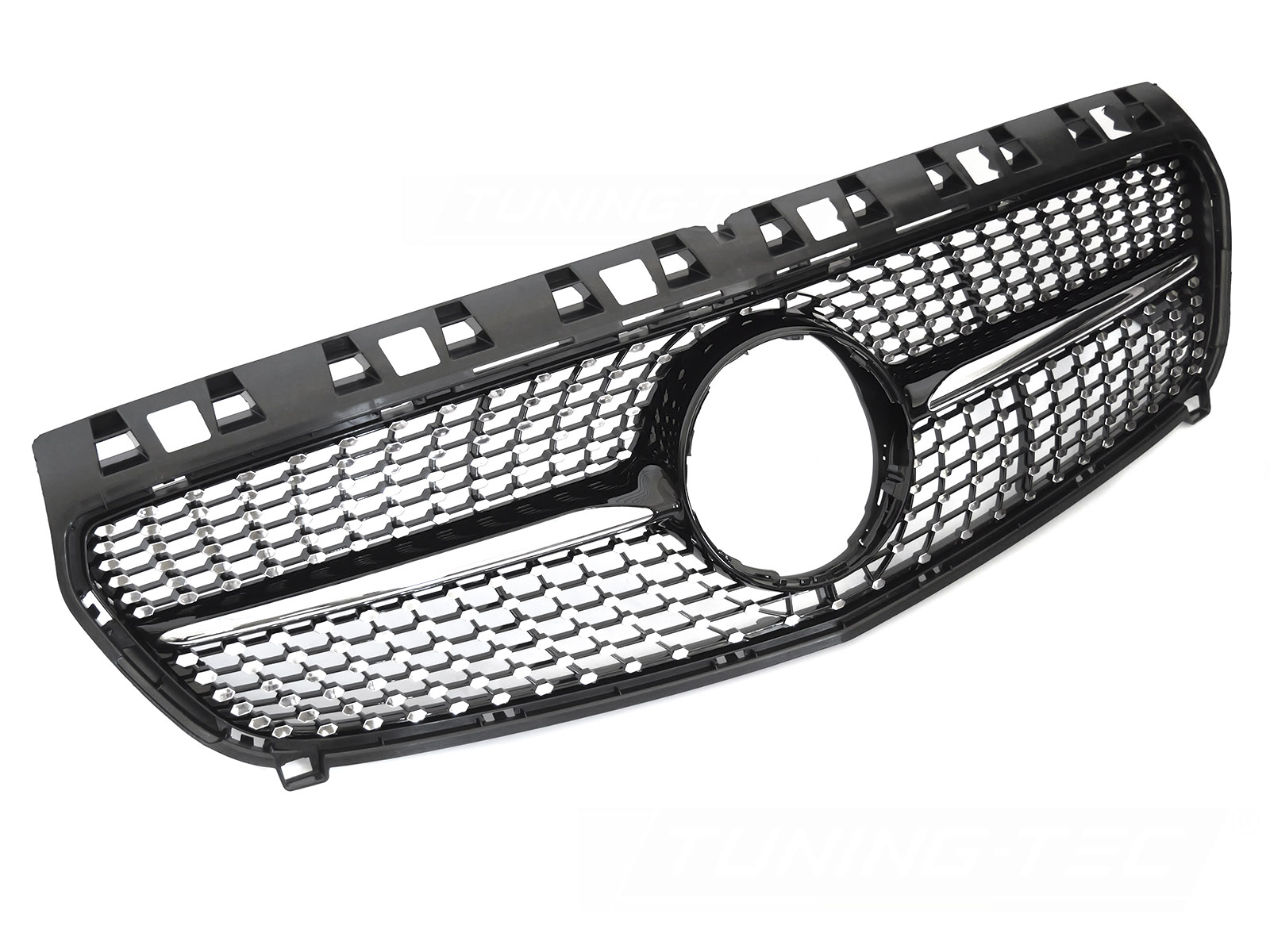 Predná maska Mercedes A-Klasa W176 12-15 Diamond Black Chrome