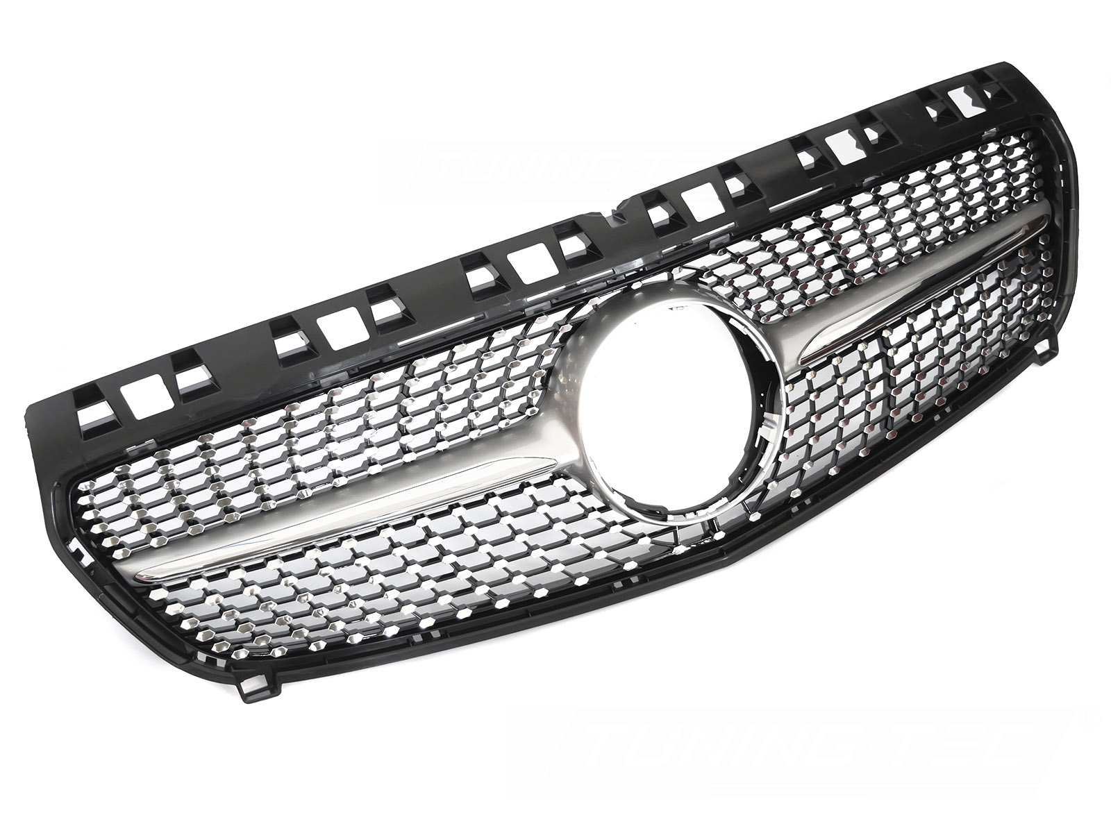 Predná maska Mercedes A-Klasa W176 12-15 Diamond Silver Chrome
